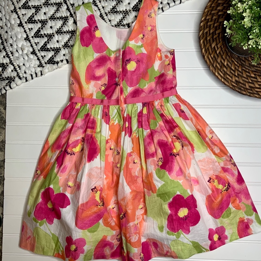 DRESSED UP by GYMBOREE Bright Floral Dress - Picture 3 of 5
